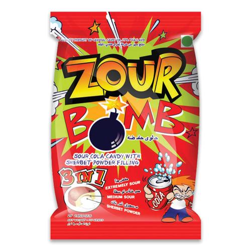 ZOUR BOMB COLA 110G