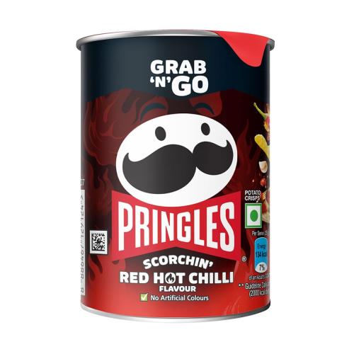 PRINGLES RED HOT CHILLI 40G
