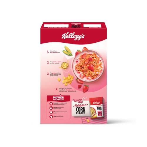 KELLOGGS STRAWBERRY CORN FLAKES 300G