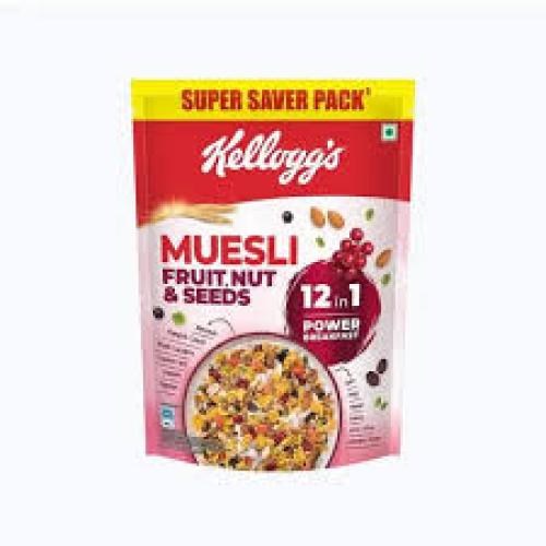 KELLOGGS MUESLI FRUIT NUT &amp; SEEDS 750G