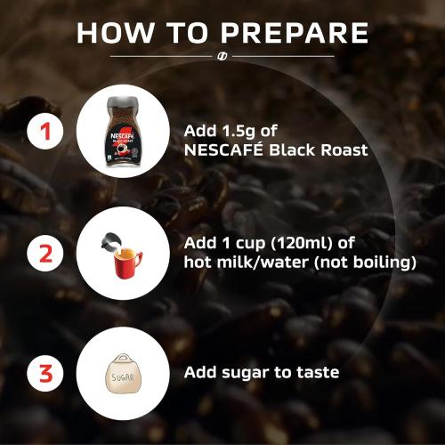 NESCAFE BLACK ROAST 90G